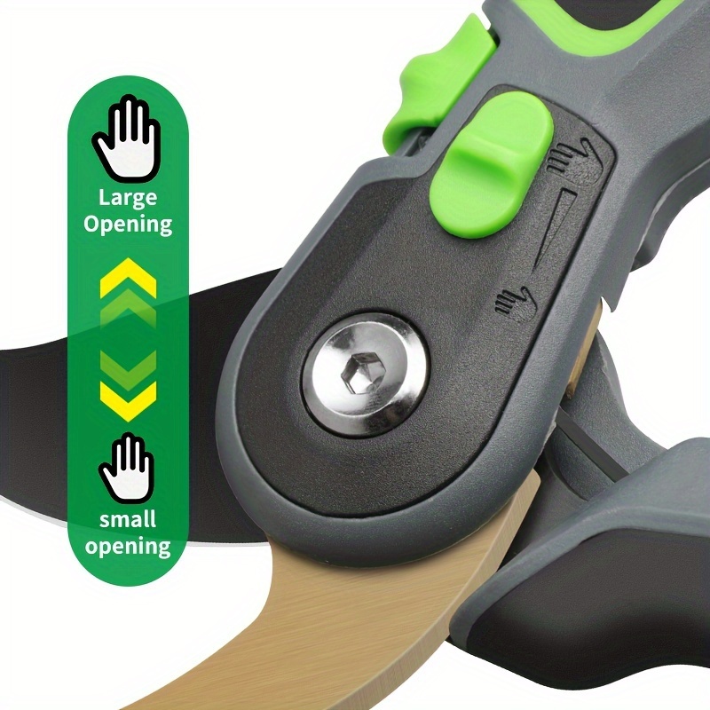 b0407a bypass pruning shears   gardening hand pruner with sharp sk5 steel blades ergonomic green black handle ideal for professional garden trimming garden trimming tool ergonomic handle durable garden tool pruning shears for garden Product details 1