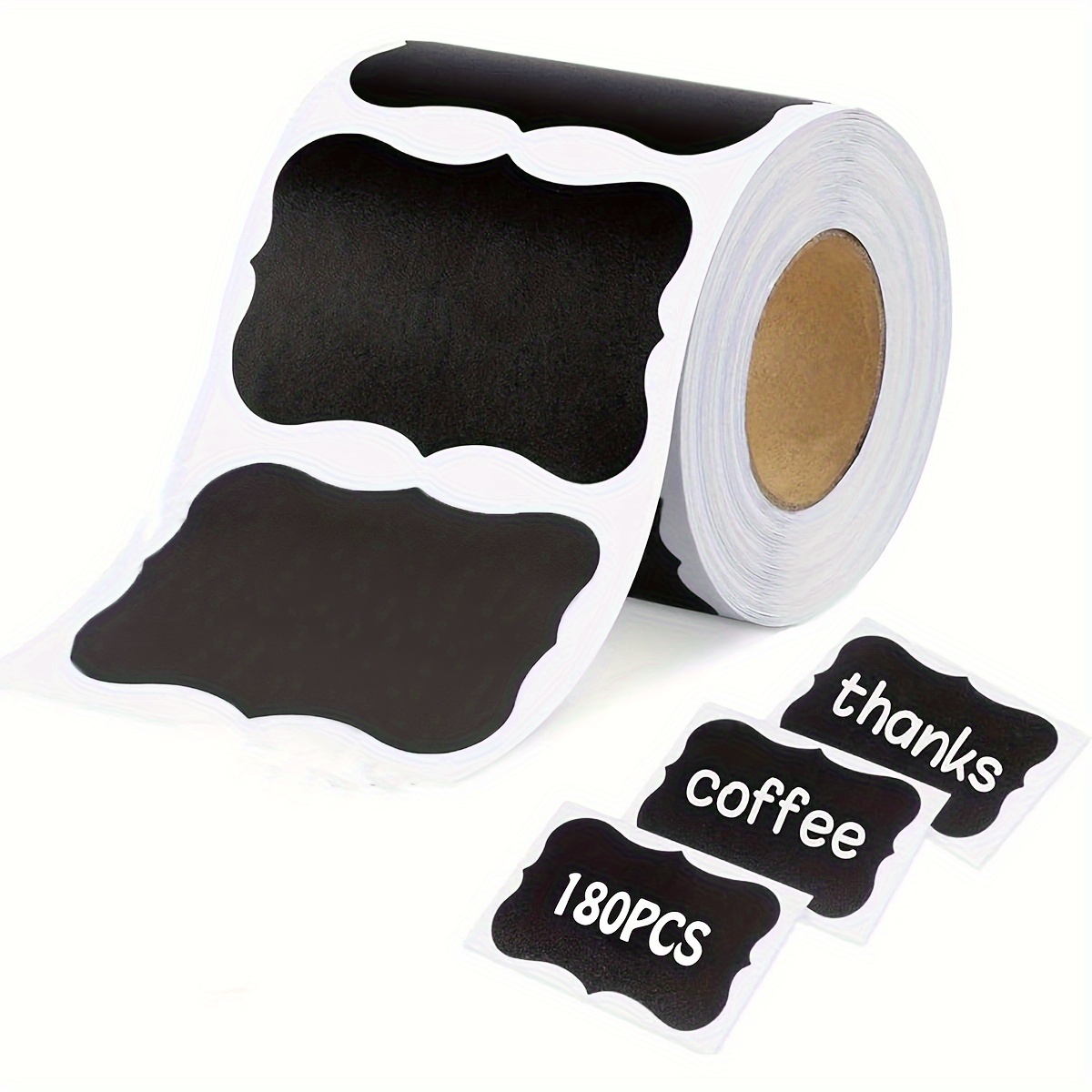 Chalkboard Labels Waterproof Reusable Blackboard Stickers - Temu