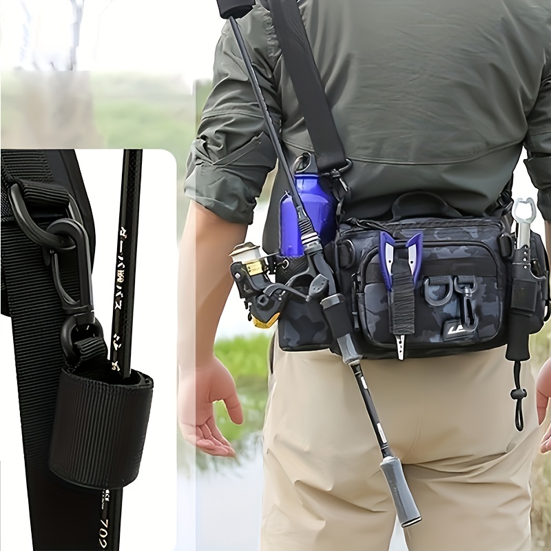 Fishing Tackle Backpack Adjustable Fishing Wader Belt - Temu