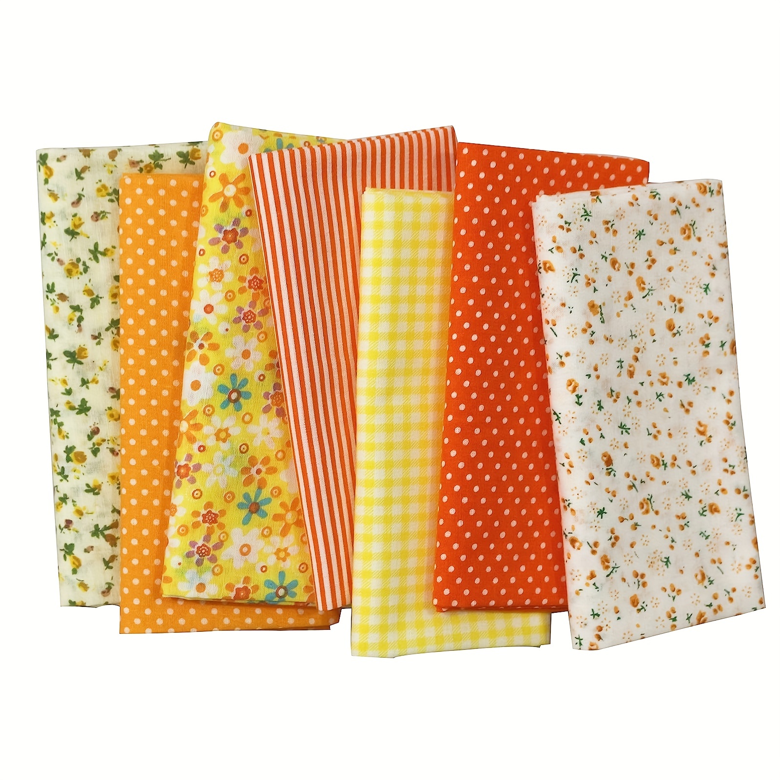 9.8 X 9.8 Pre cut Yellow Cotton Fabric Squares Perfect For - Temu