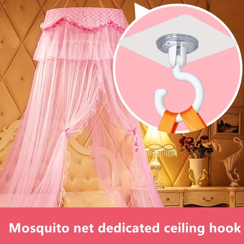Rotating Hooks Cabinets Ceiling Mosquito Nets Inverted - Temu
