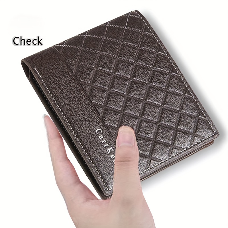 Checkered Wallet - Temu