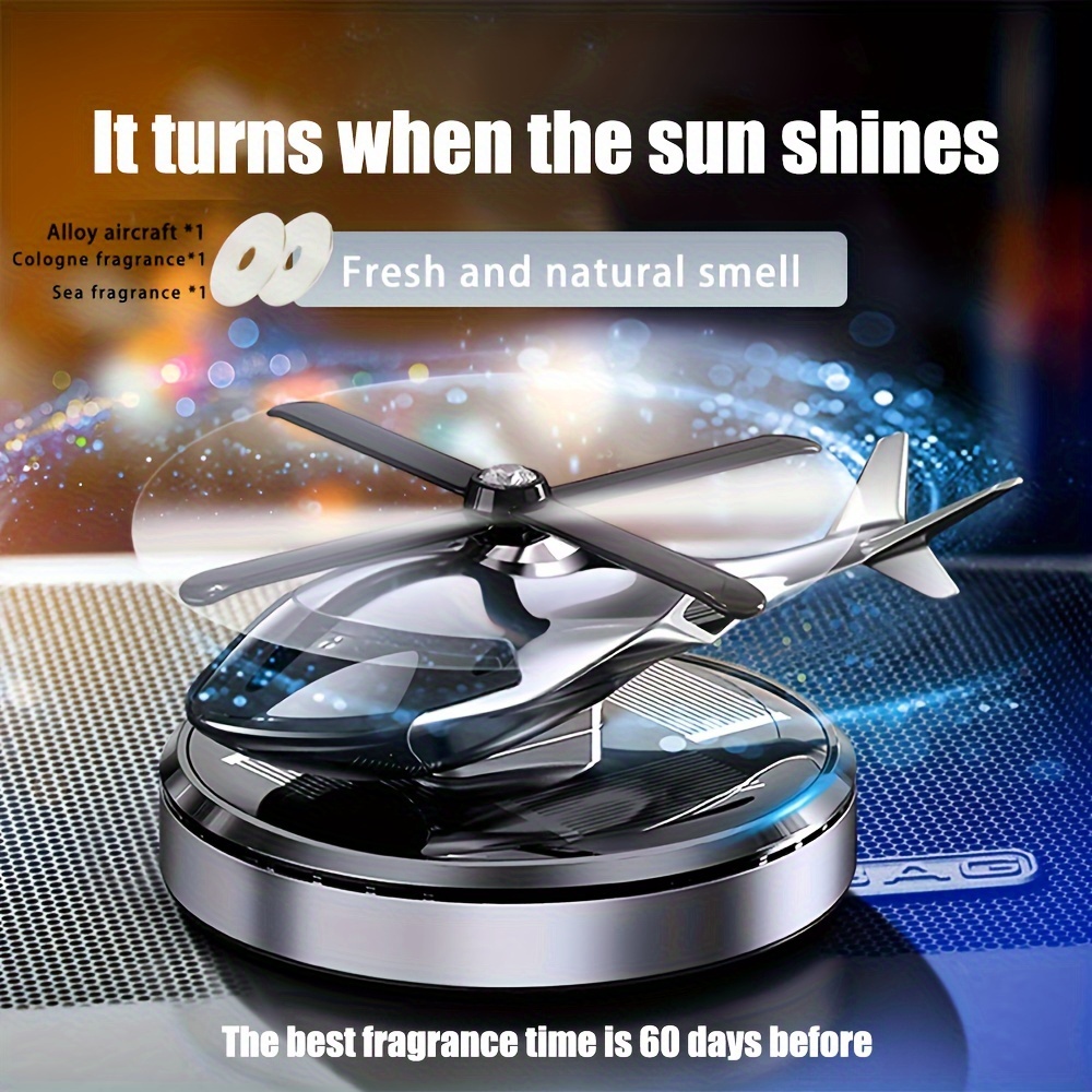 Solar-Lufterfrischer-Auto, Hubschrauber-Solar-Auto-Lufterfrischer