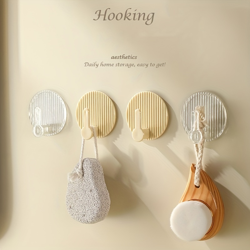 Toilet Crochets muraux adhésifs pour Chapeaux - Mini Crochets de