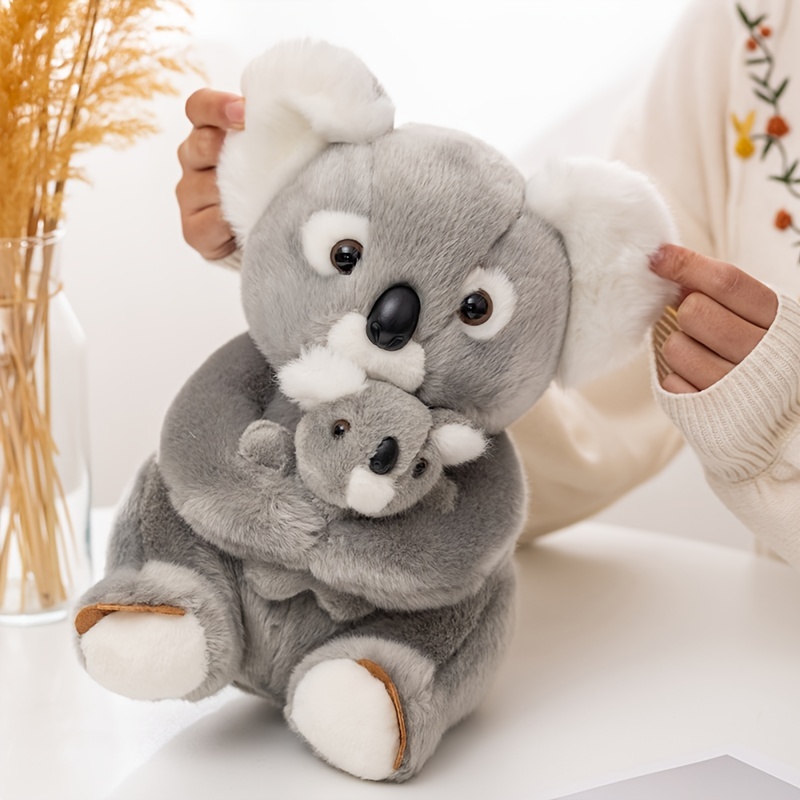 Animal de peluche de koala grande de 20 pulgadas, regalos de koala