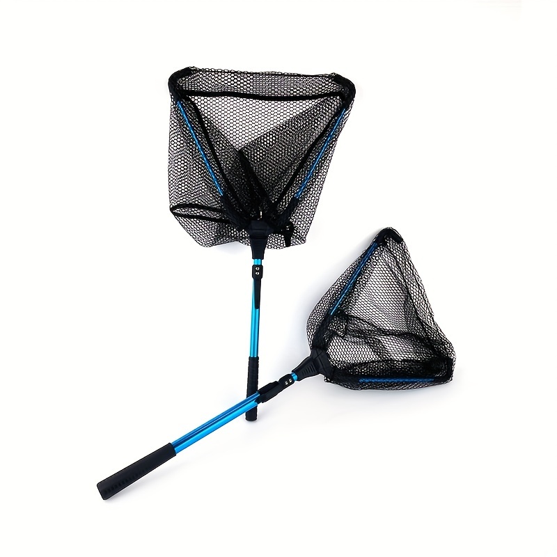 1pc Retractable Triangular Fishing Net, Integrated Portable Folding Fishing  Net