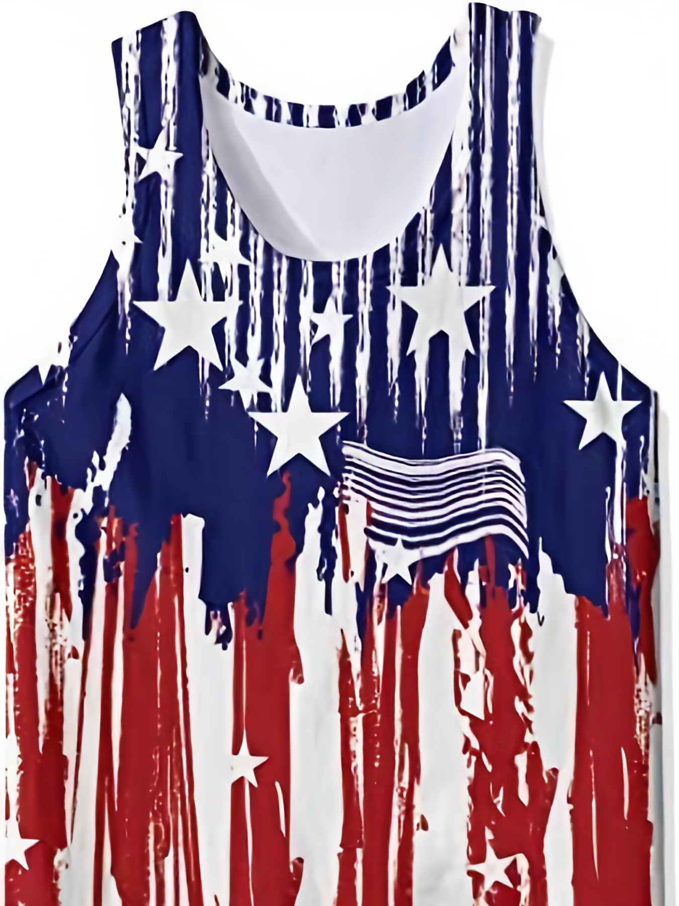 Plus size patriotic tank sales tops