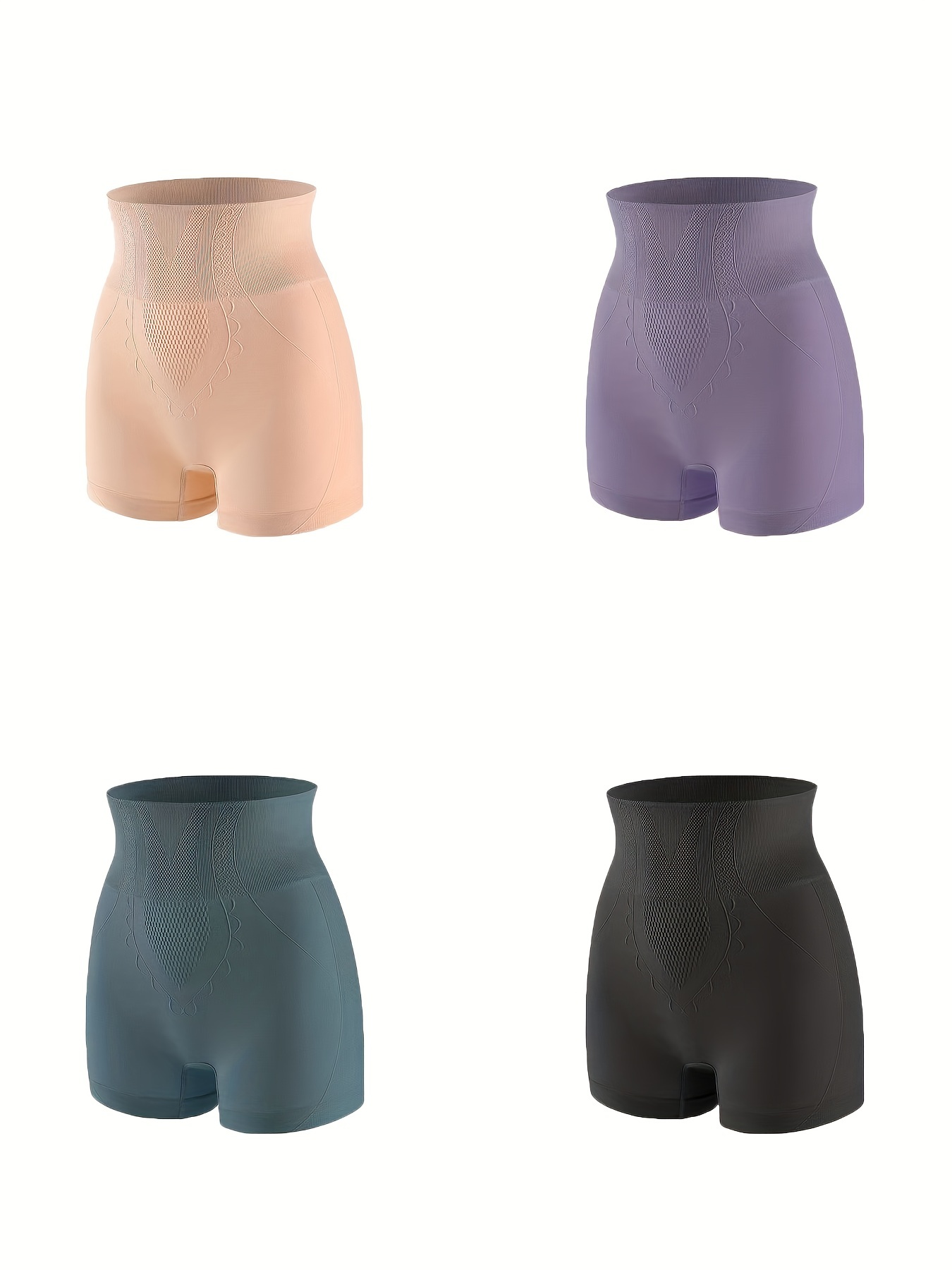 Solid Shaping Panties Tummy Control Compression Panties Lift - Temu