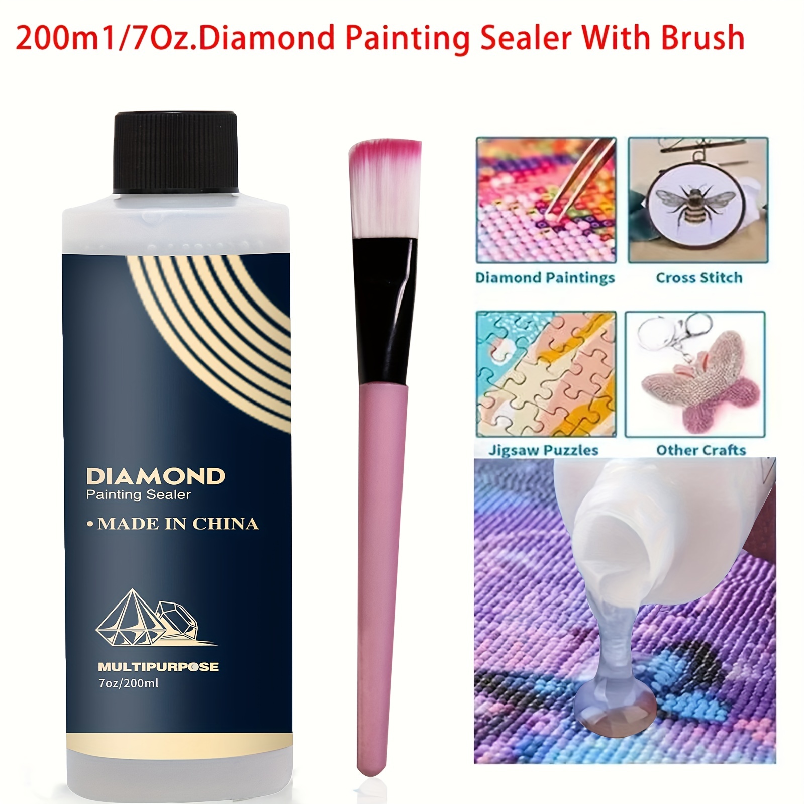 Diamond Painting Sealer 5d Diamond Painting Art - Temu