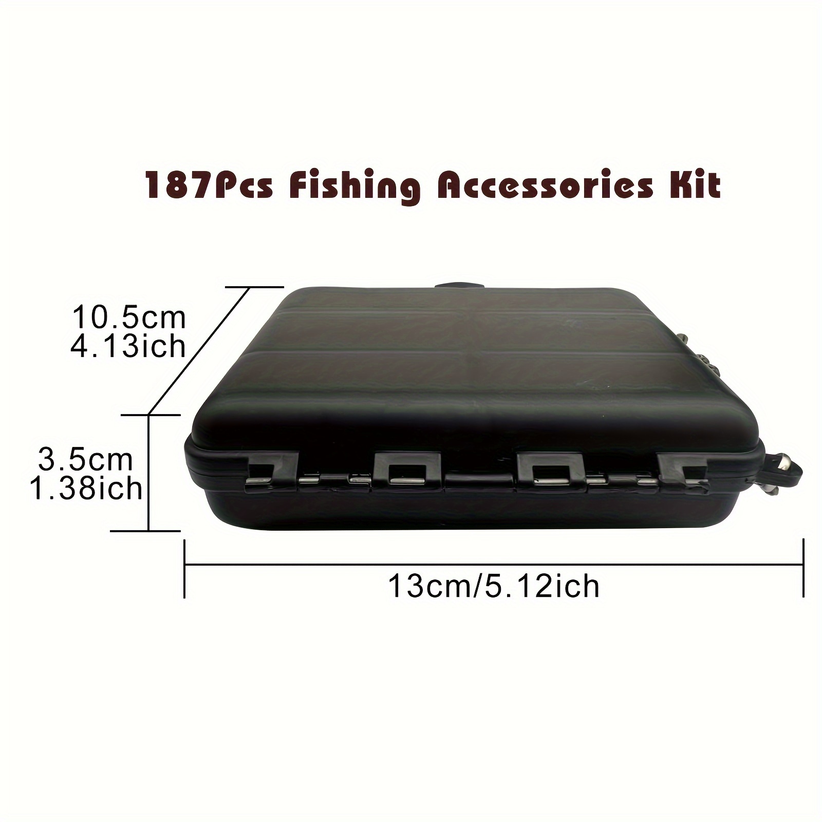 Fishing Accessories Kit Set Including Tackle Box Fish Hooks - Temu