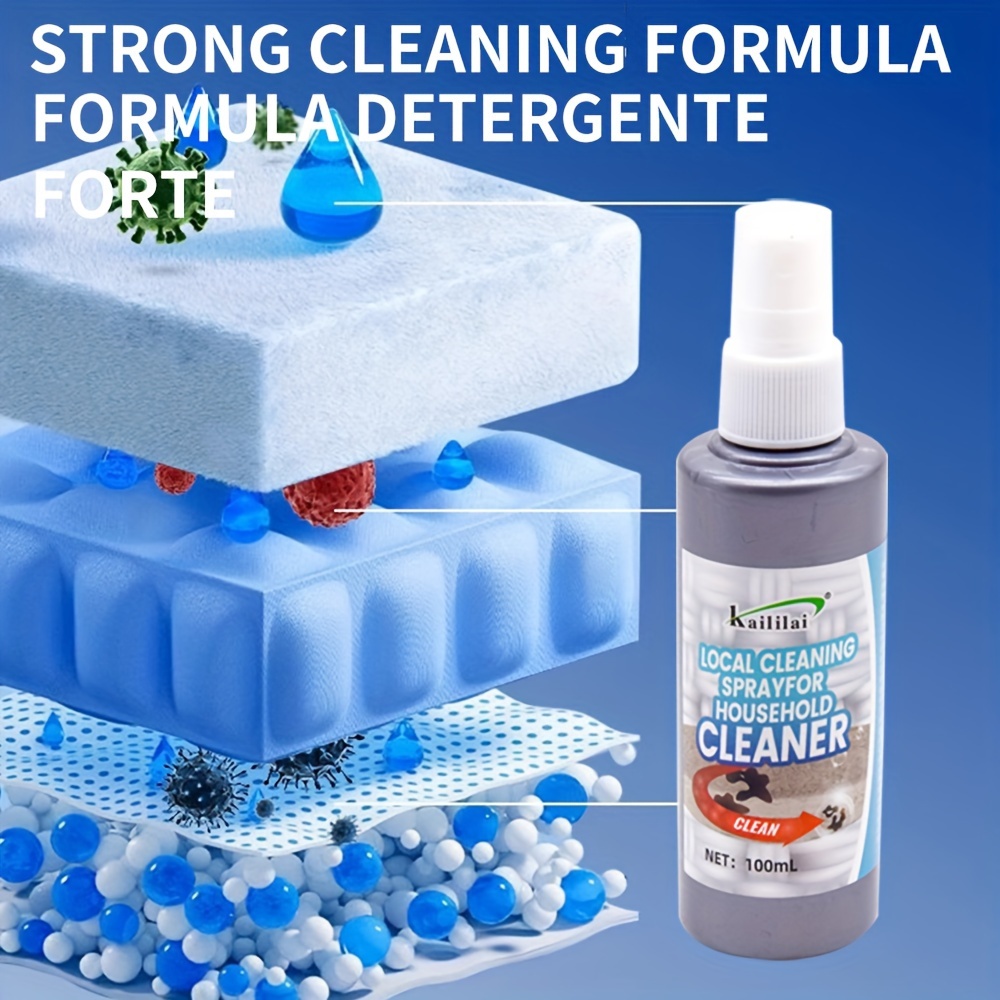 1pc, 3.38oz Free Washable Carpet Dry Cleaning Foam Mattress Cleaner  Multifunctional Foam Cleaner Stubborn Stain Cleaner Household Cleaning  Supplies