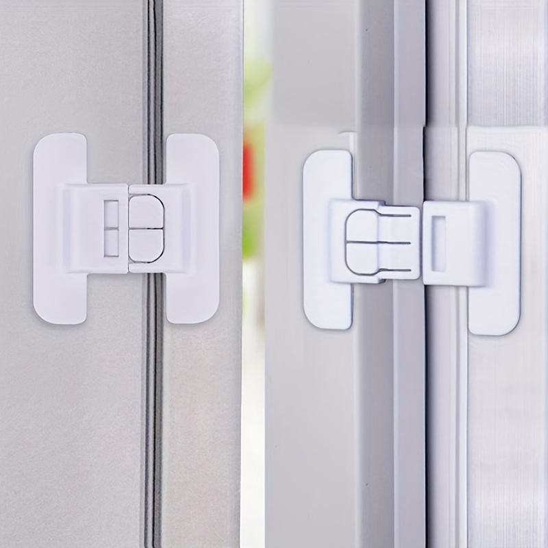 Fridge Lock With Password, Child Proof Refrigerator Lock, Ideal For Kitchen  Refrigerators, Cabinets, Drawers, Cupboard, Windows, Doors - No Tools Or  Drilling Required (White)