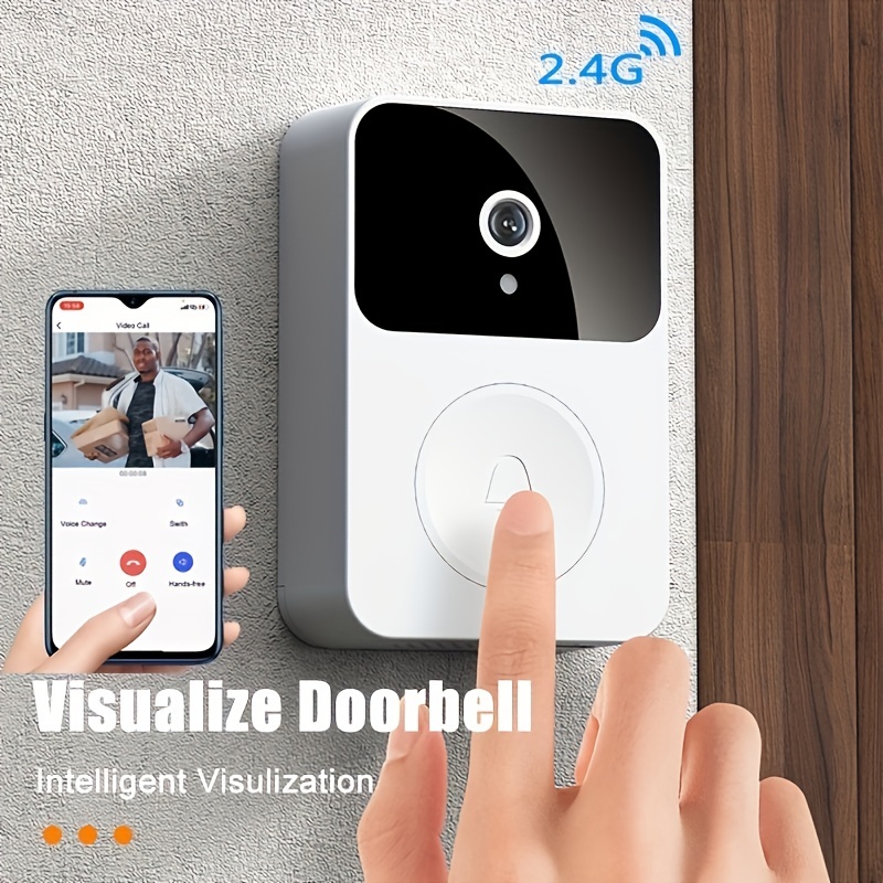 Ring & Video Doorbell WITH Camera Wireless WiFi Security Phone Bell 720PHD  