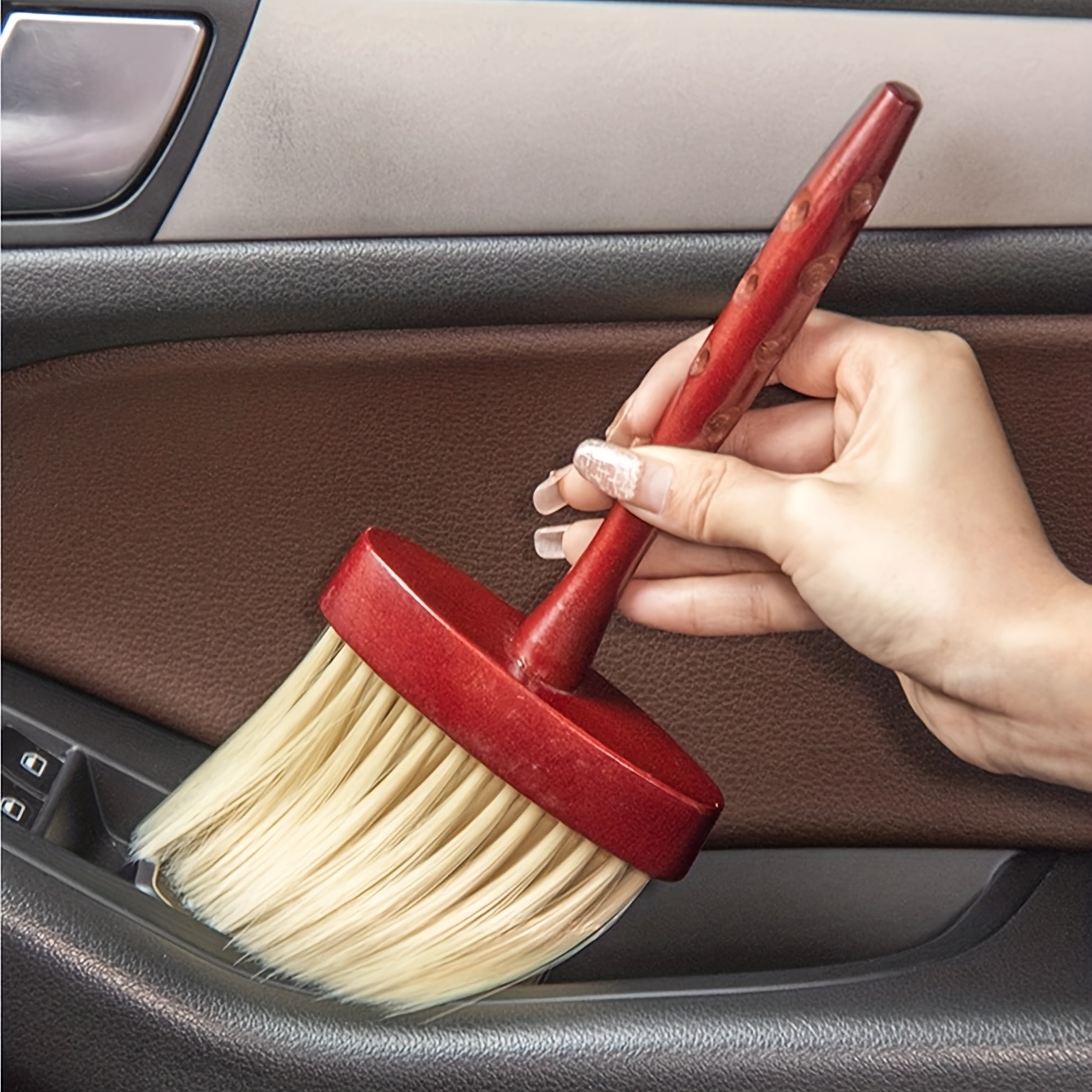 Car Detailing Brush Car Interior Cleaning Brush Car Dust - Temu