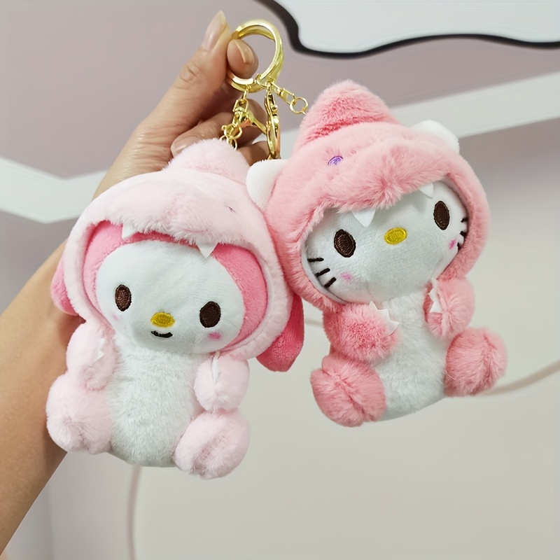 1pc Carino Hello Kitty Cinnamoroll My Melody Portachiavi - Temu Italy