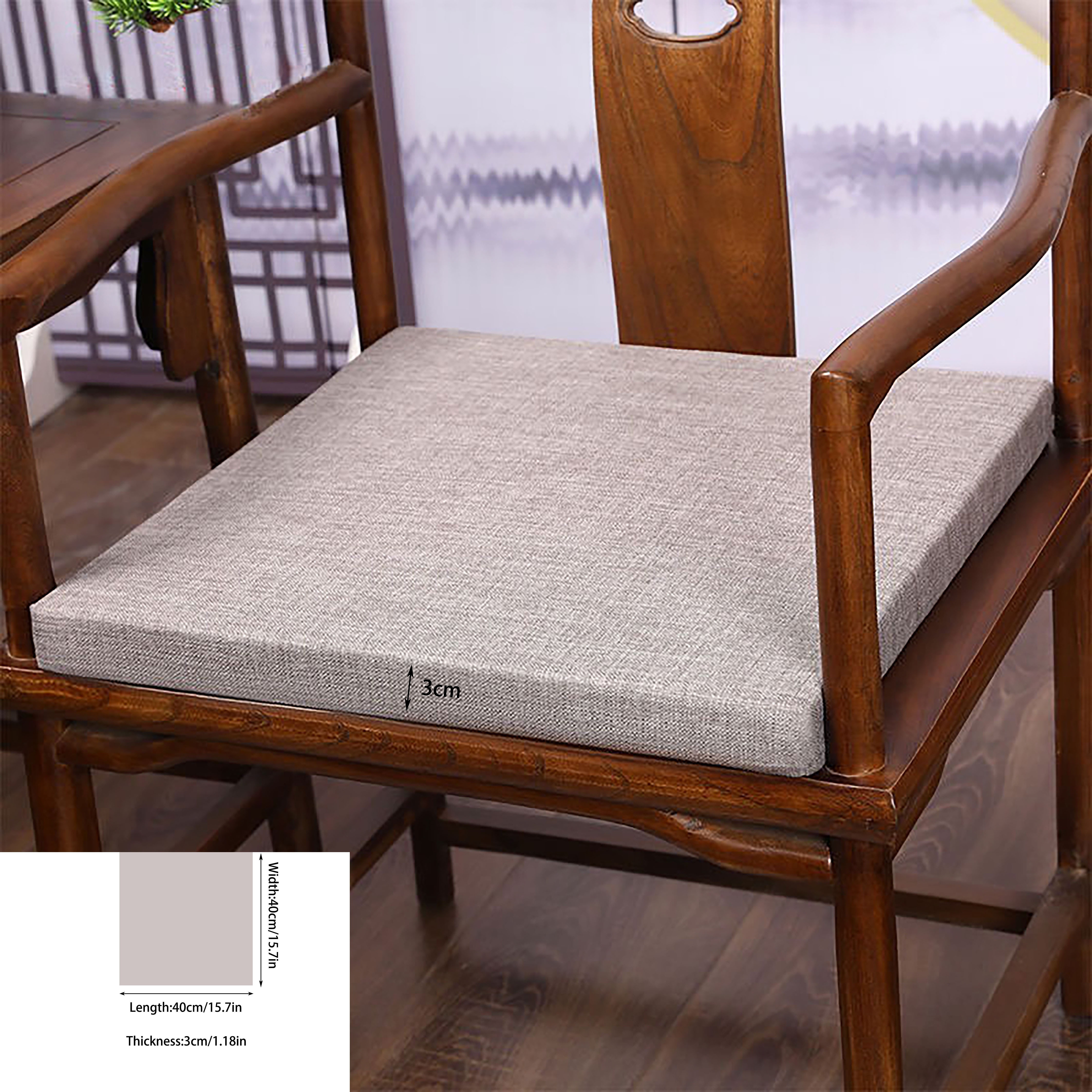 Beige Gray Cushions Non slip Bottom Design Kitchen Chair Temu