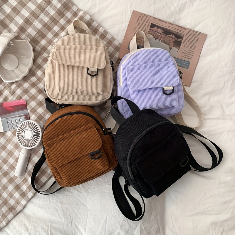 Curolletes - Mini mochila de tela Elmer