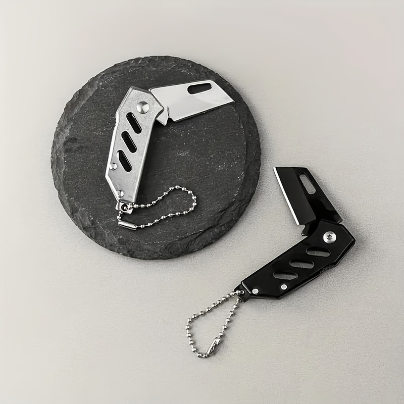 1pc Tragbares Multifunktionales Messer: Hängendes Mini-klappmesser