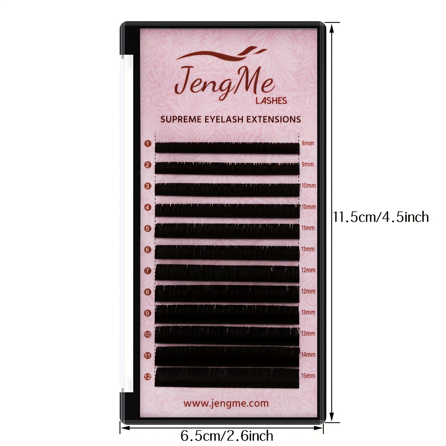 Eyelash Extensions 0.03-0.15 C/DD Curl 8-11.5mm Lash Supplies