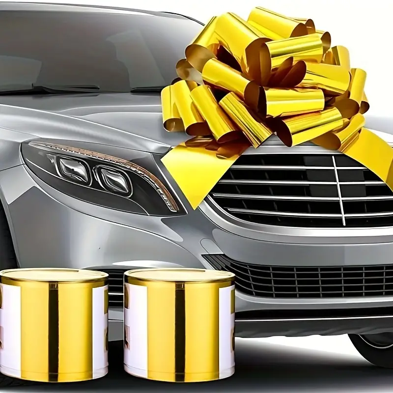 2 Packs, Big Car Bow Pull Bow For Cars Gift Wrapping Valentine's Day  President's Day Big