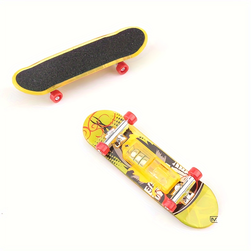 random Colors) Mini Finger Skateboard And Finger - Temu