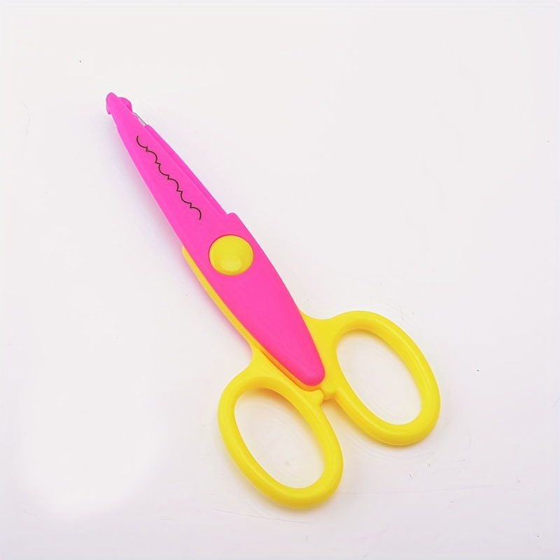 Student Safety Handmade Scissors Lace Paper Cutting Scissors - Temu