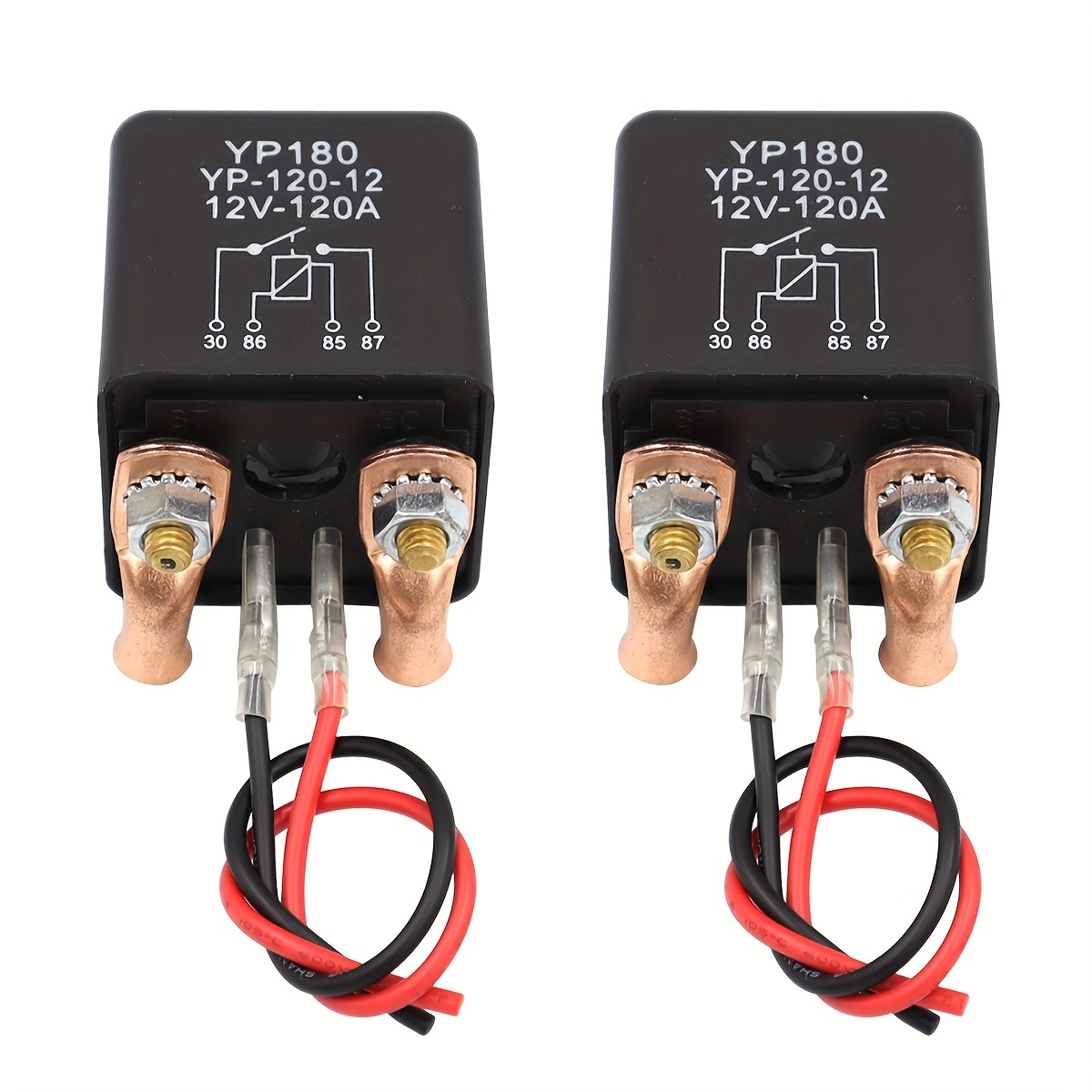 12V DC 120A SPST 4-Pin Split-Charge Relay