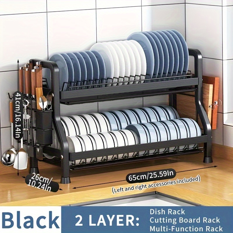 Worktop best sale dish drainer