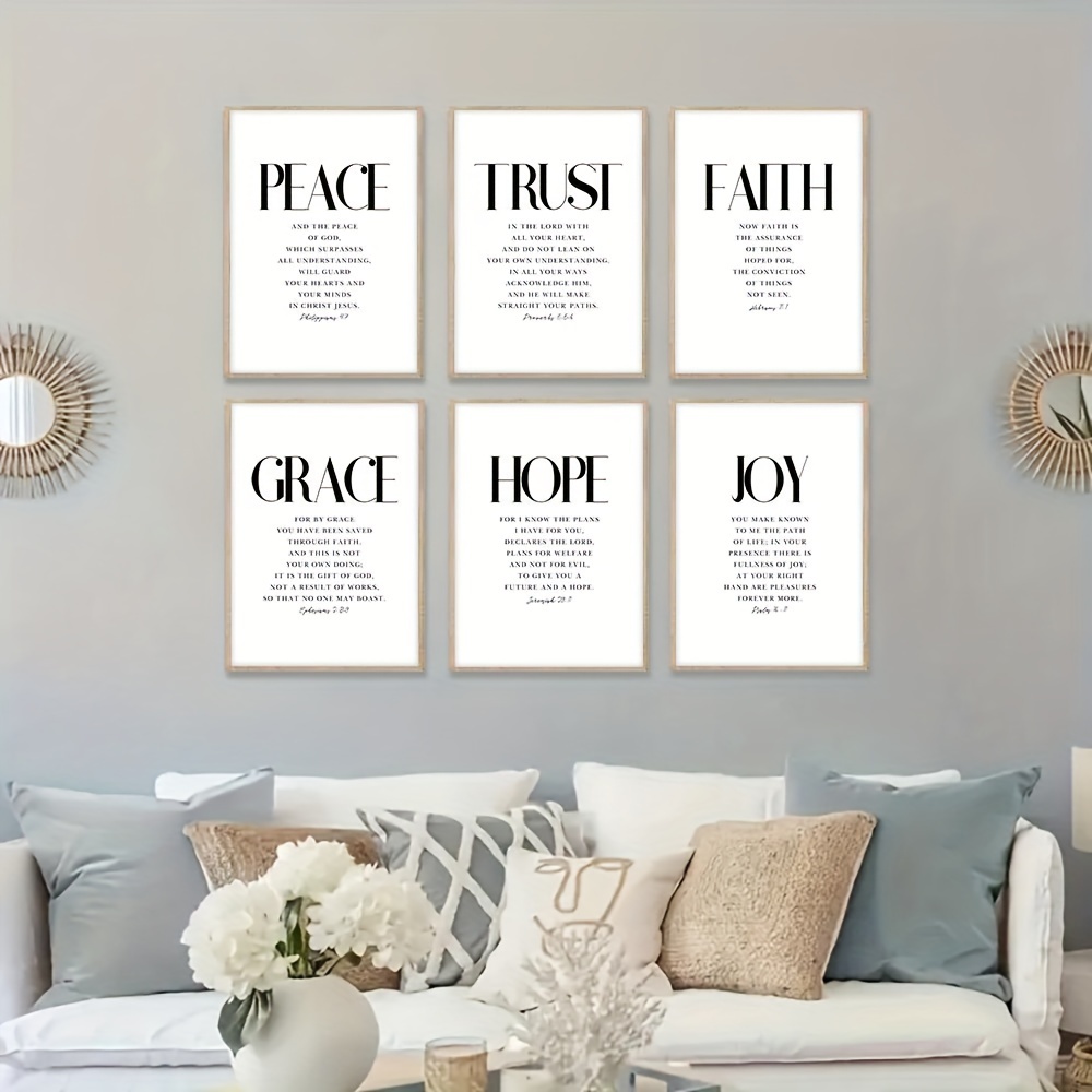 Stylish Room Decor Inspirational Wall Art Set For Women - Temu