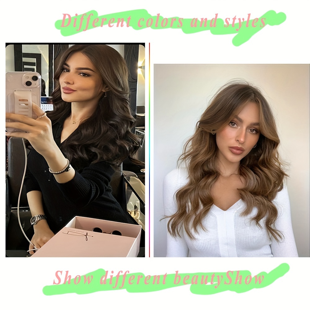 Long Wavy Invisible Hair Extensions 22 Inches