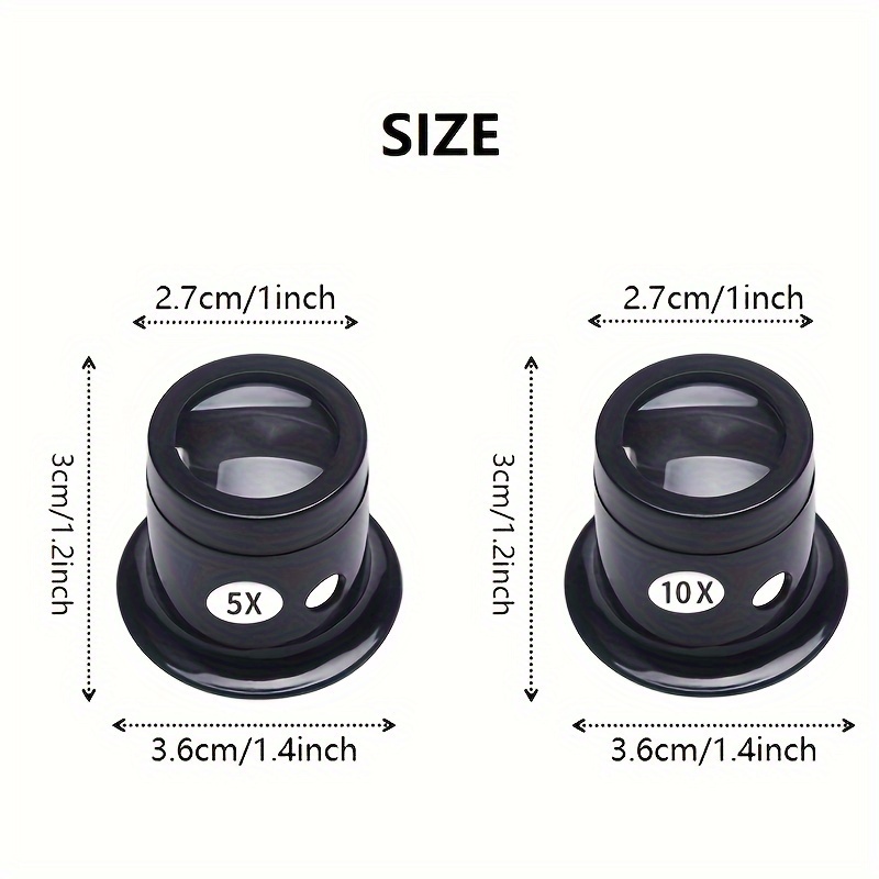 Schweizer Lupa de relojero Tech-Line 15x