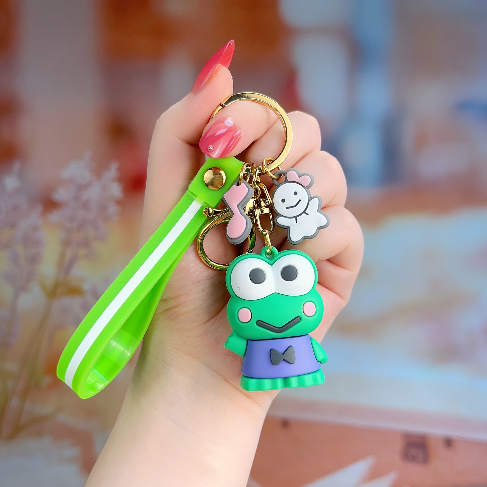 Creative Cartoon Keychain Cute Bag Couple Key Ring - Temu