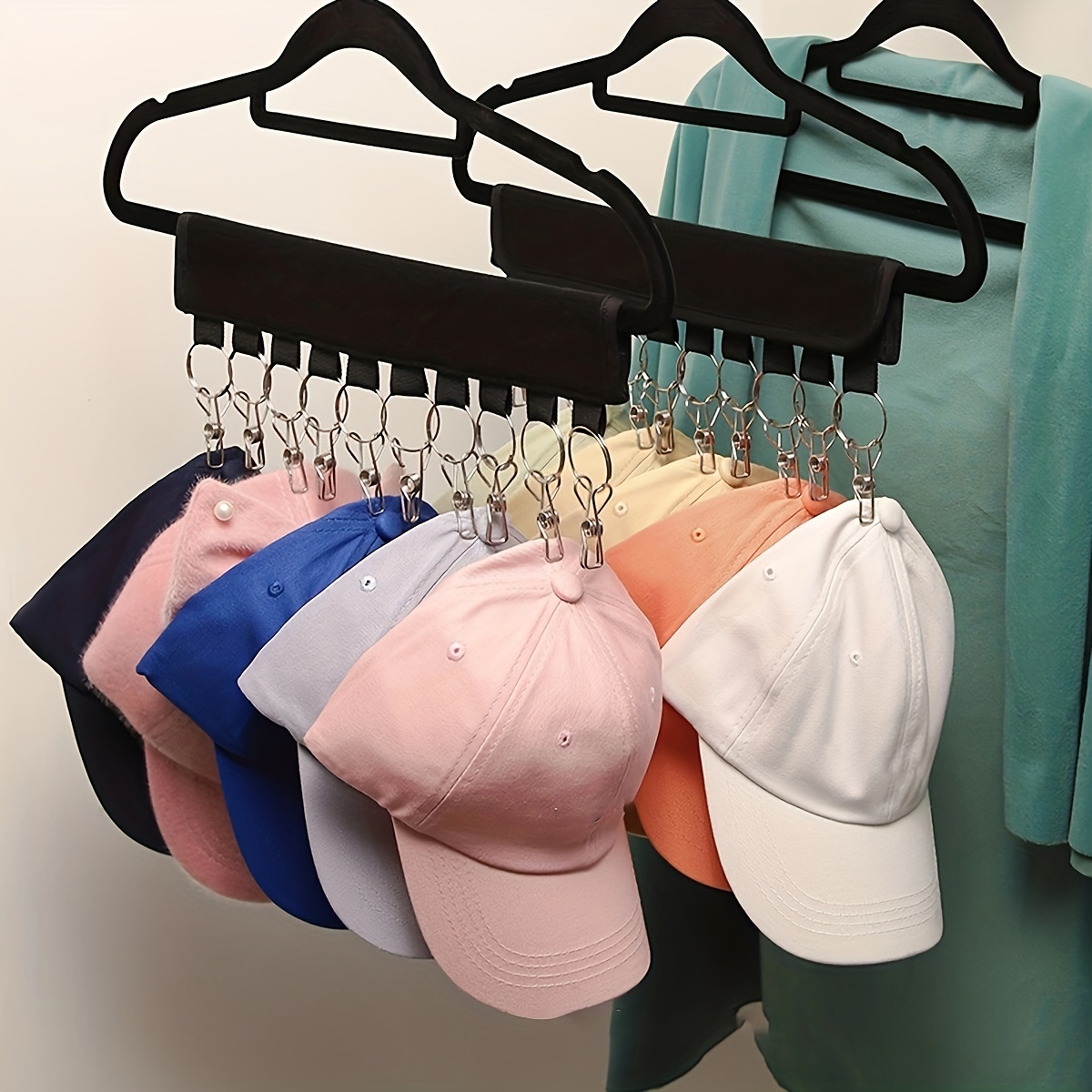 Cap Storage, Baseball Cap Storage, 10-shelf Hat Hanging Storage Rack For  Cap Rack, Hat Organizer For All Types Of Hats
