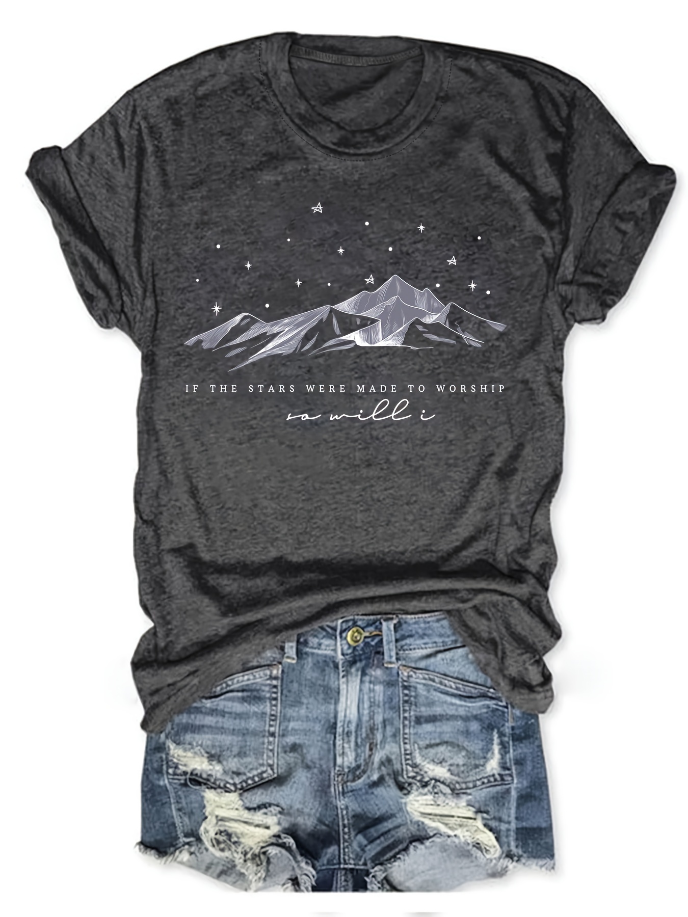 Mountain Shirt, Shirts for Women, Womens Shirts, Graphic Tee