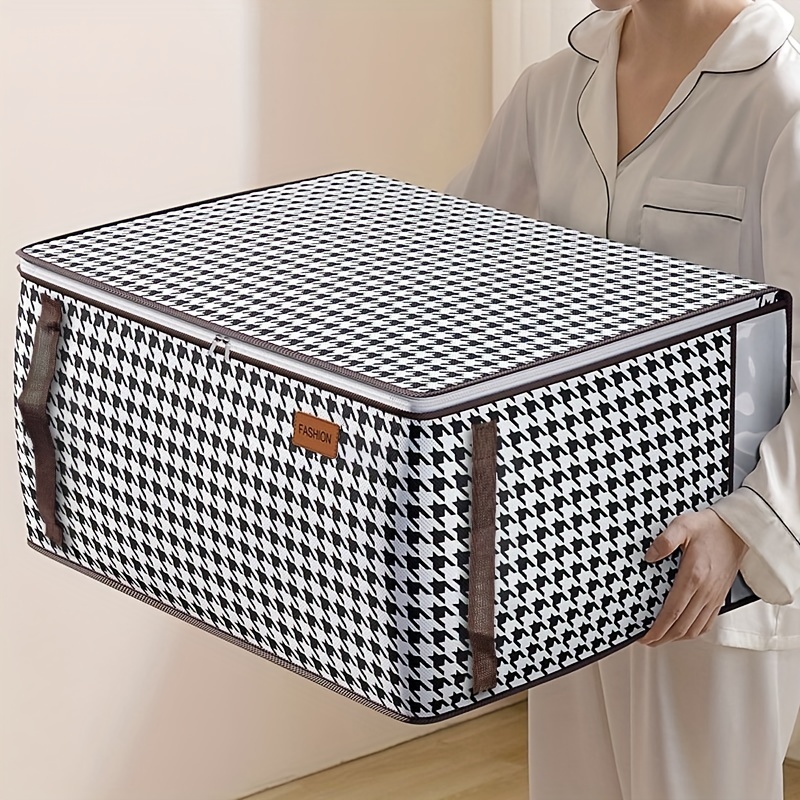 Large Capacity Clothes Storage Box Dustproof Clothing Quilt - Temu