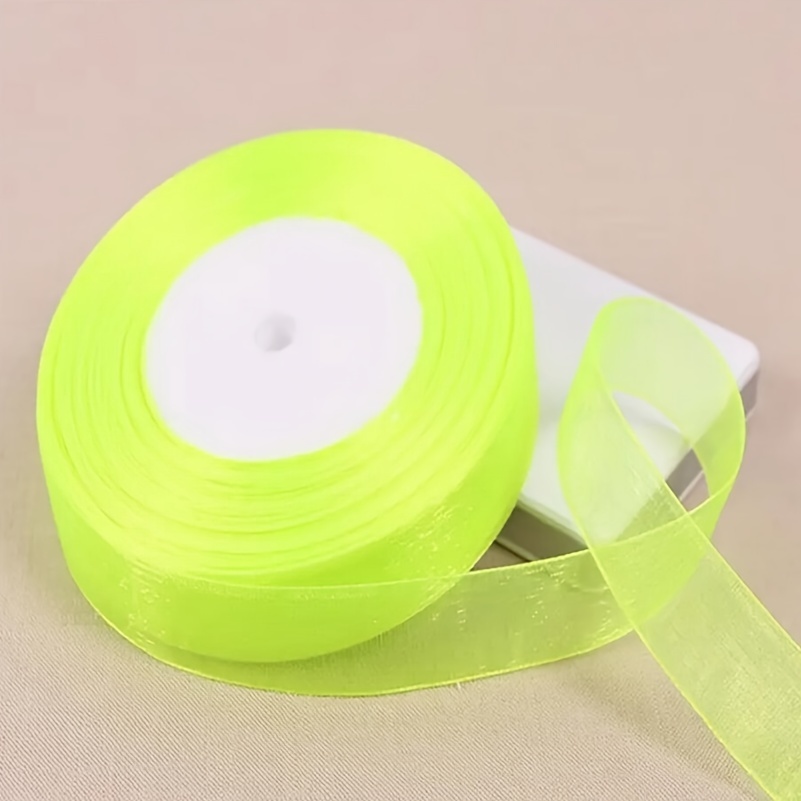 10 Yard Transparent Decorative Snow Yarn Ribbon Satin Ribbon - Temu