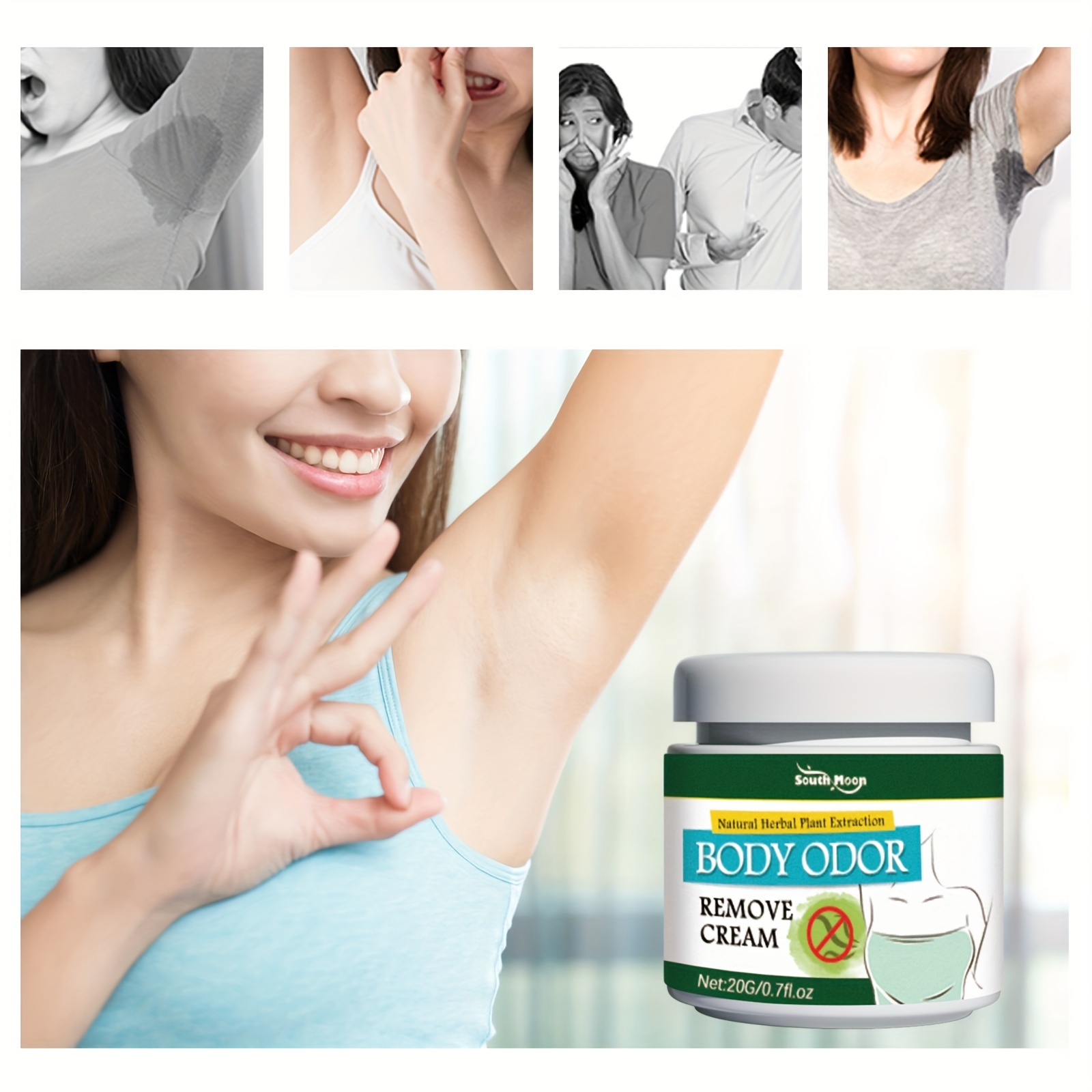 Soothing & Moisturizing Underarm Deodorizing Cream for Women