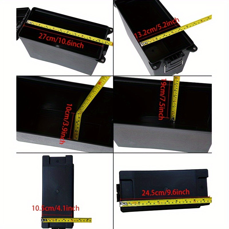 Ammo 50tn Hardware Tool Boxes Plastic Tool Box With Portable - Temu