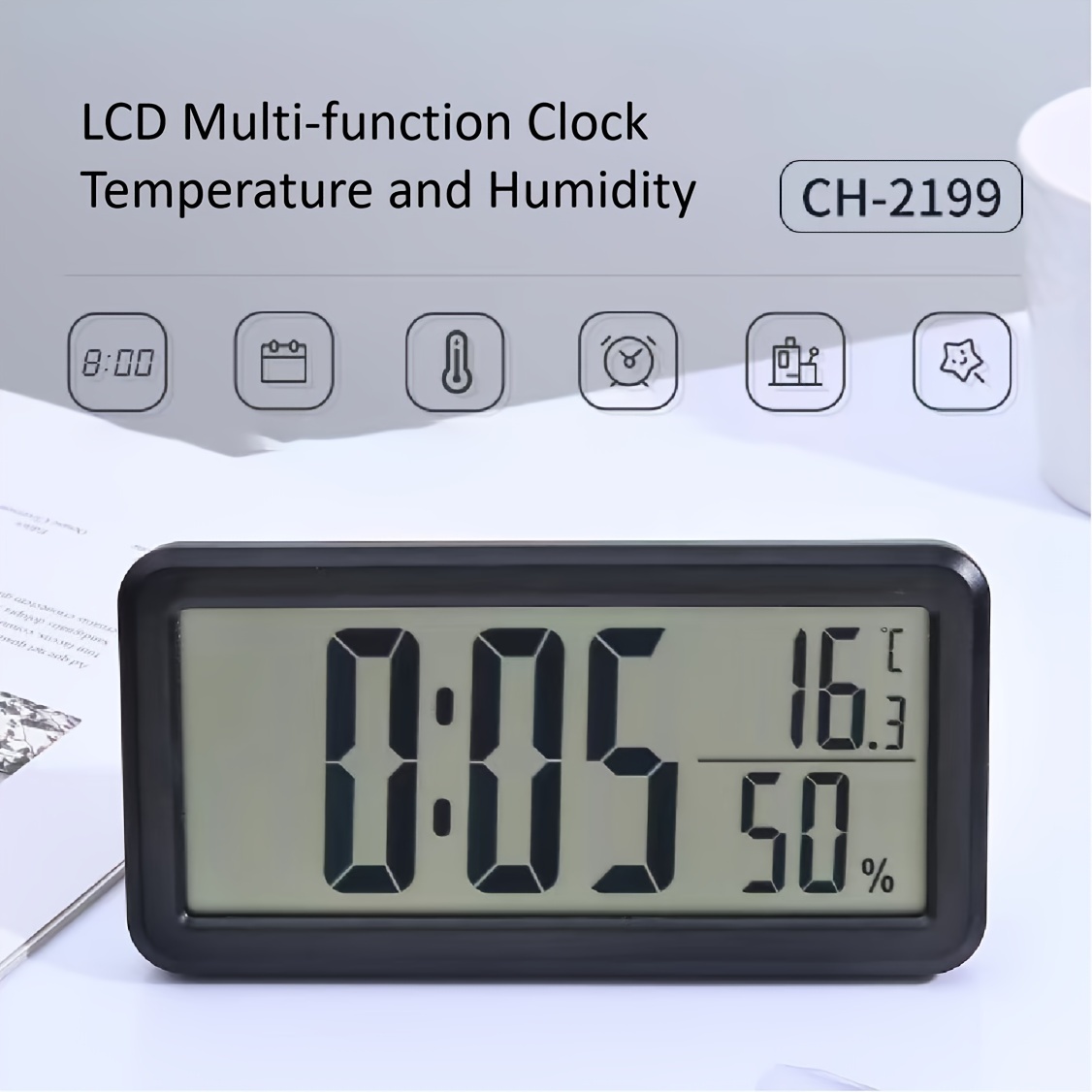 Affichage heure et température