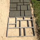 1pc reusable concrete maker molds diy pathway stone mold paving pavement mould stepping stone paver for garden yard