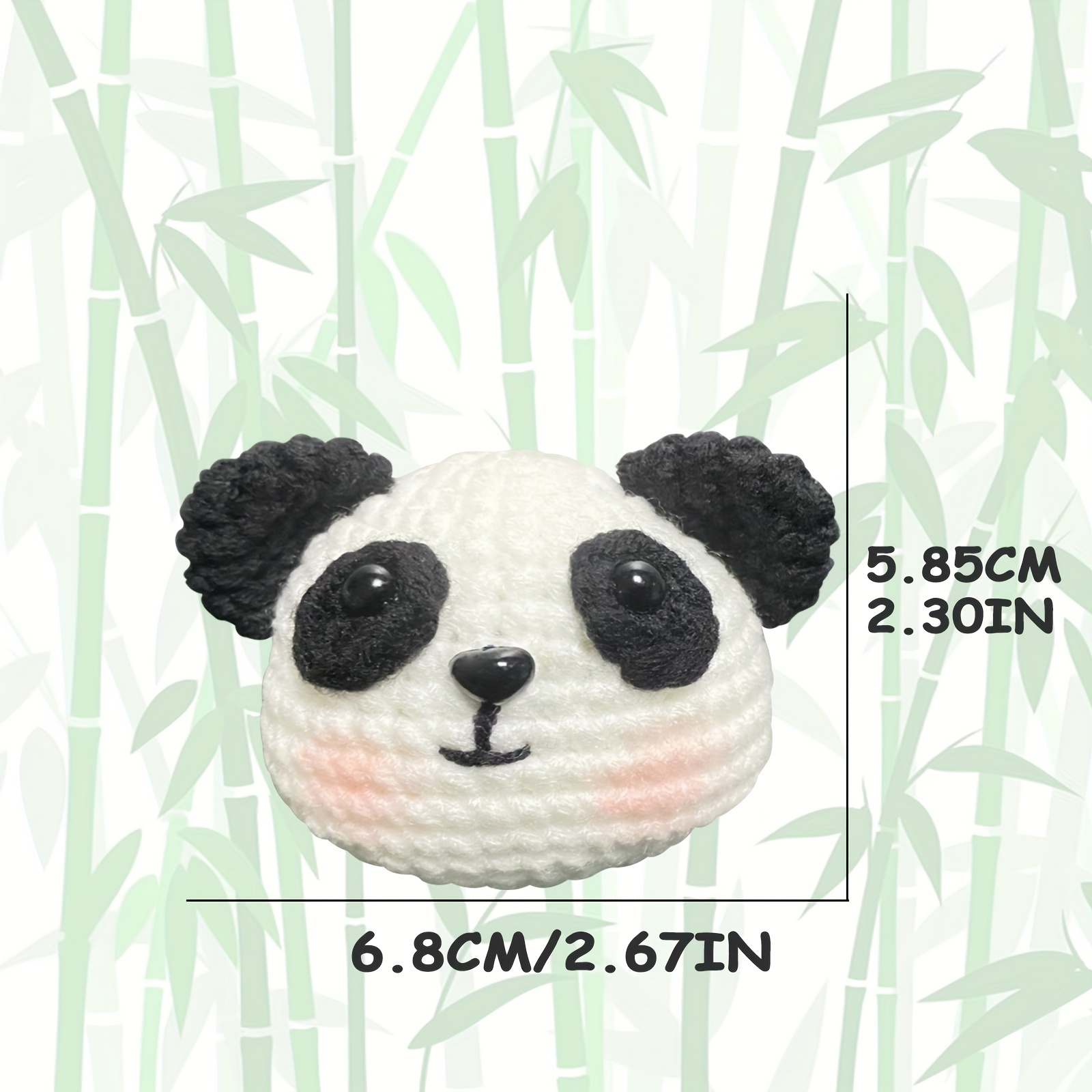  Animal Crochet Kit for Beginners: Thick Lips Pattern
