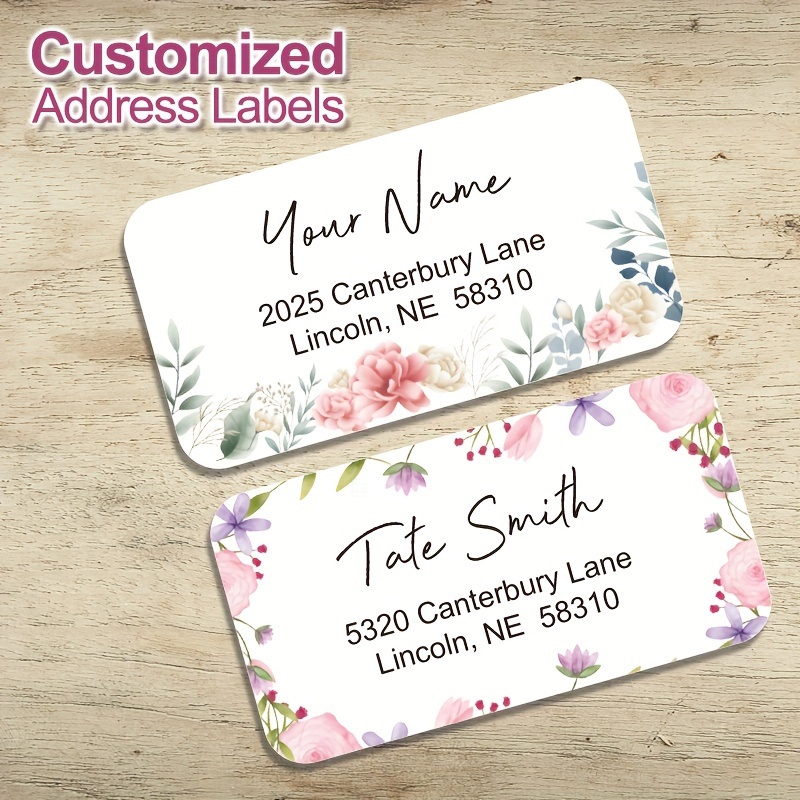 First Communion Address Labels and Return Address Label, Avery Label, Girl  First Communion Label Floral Pink Blush Watercolor, Editable 