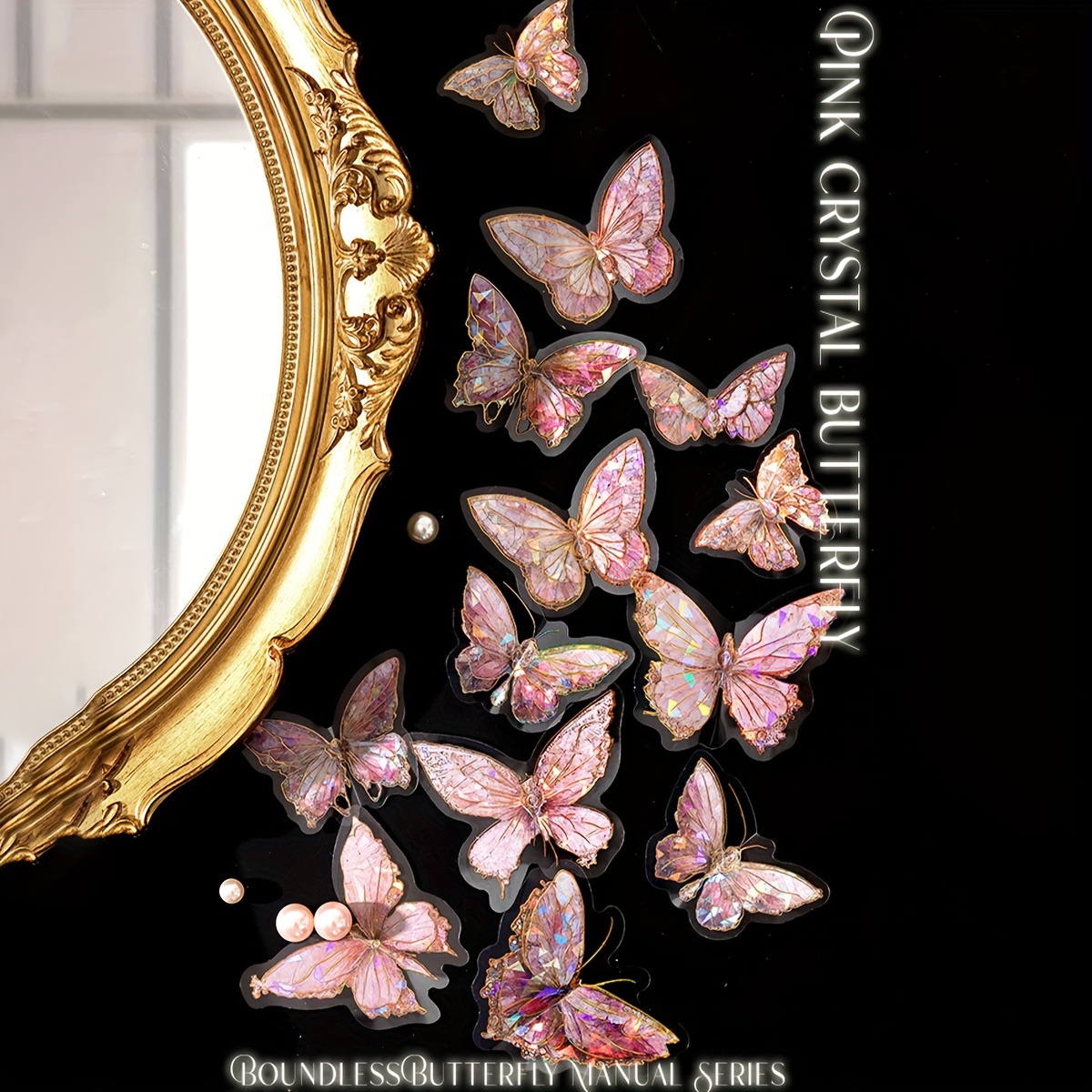 Nuevo diseño de la pared del espejo de lujo en la pegatina de la flor de  mariposa Sala de niños de la vid decoración mural - China Gran pared Pared Espejo  Pegatina