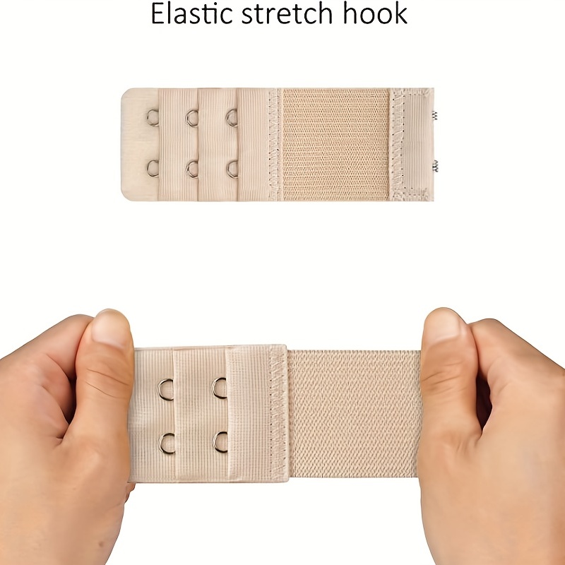 3pcs Bra Extender 2/3/4 Hooks Women Elastic Bra Extension Strap