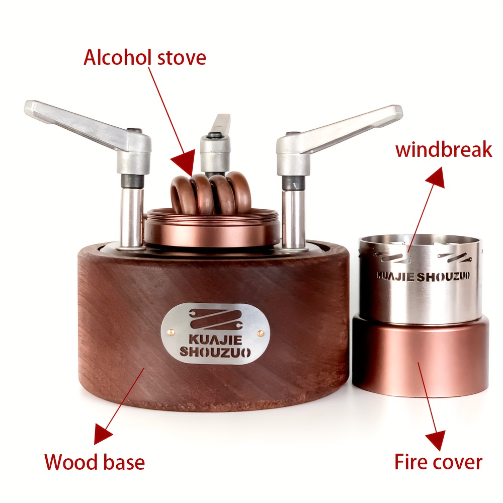 Mini Portable Alcohol Stove Drawer Type Alcohol Stove Dry - Temu