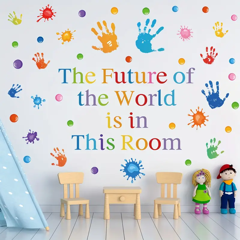 Wall Sticker Colorful Inspirational Quotes Decal Vinyl Temu