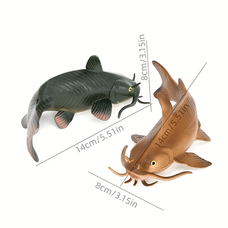 Catfish Toy Ornament Learning Cognitive Toys Toy Catfish