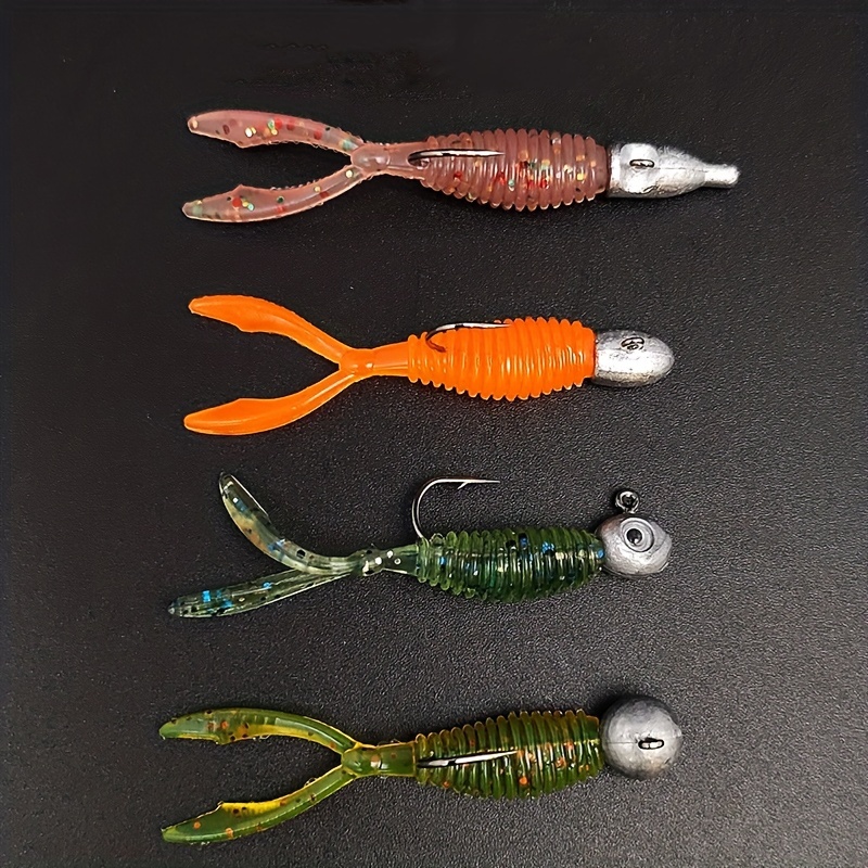 Artificial Fishing Lures Bionic Forked Tail Soft Baits Salt - Temu