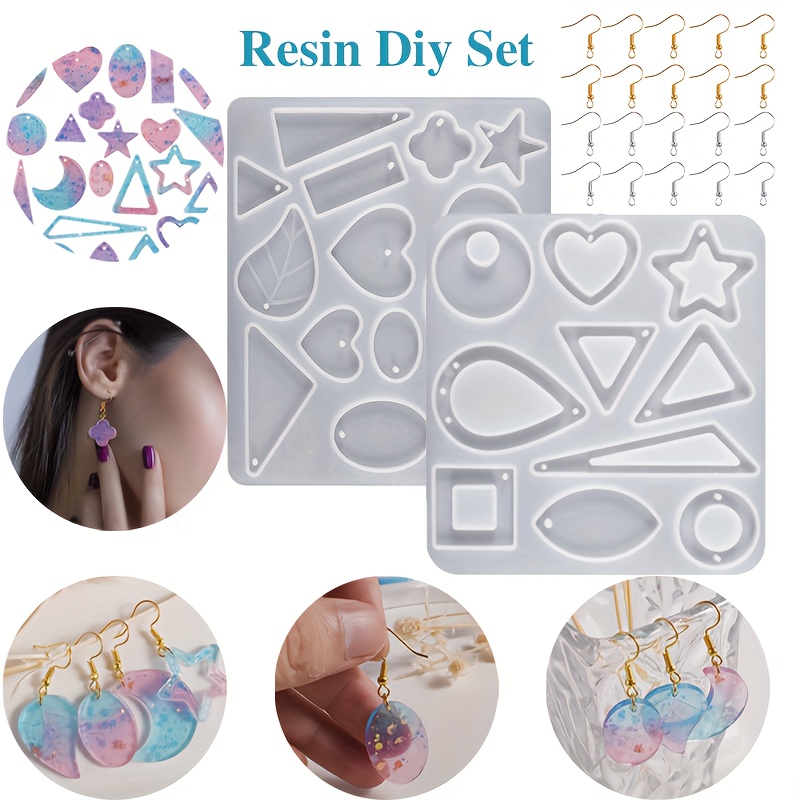 Christmas Earring Resin Molds Silicone Jewelry Earring Molds Epoxy