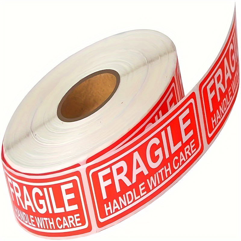 Emballage Services Pack de 500 Étiquette  FRAGILE  pour